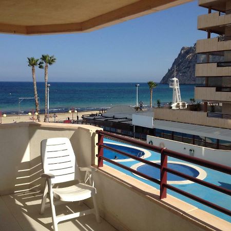 Apartamento En Calpe, Playa De La Fossa, Primera Linea, Aa Exterior foto